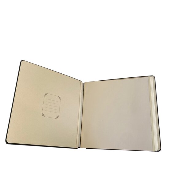 Original 12×12 Black Scrapbook Premiere Creative Memories Album w/ White Pages - Picture 7 of 9